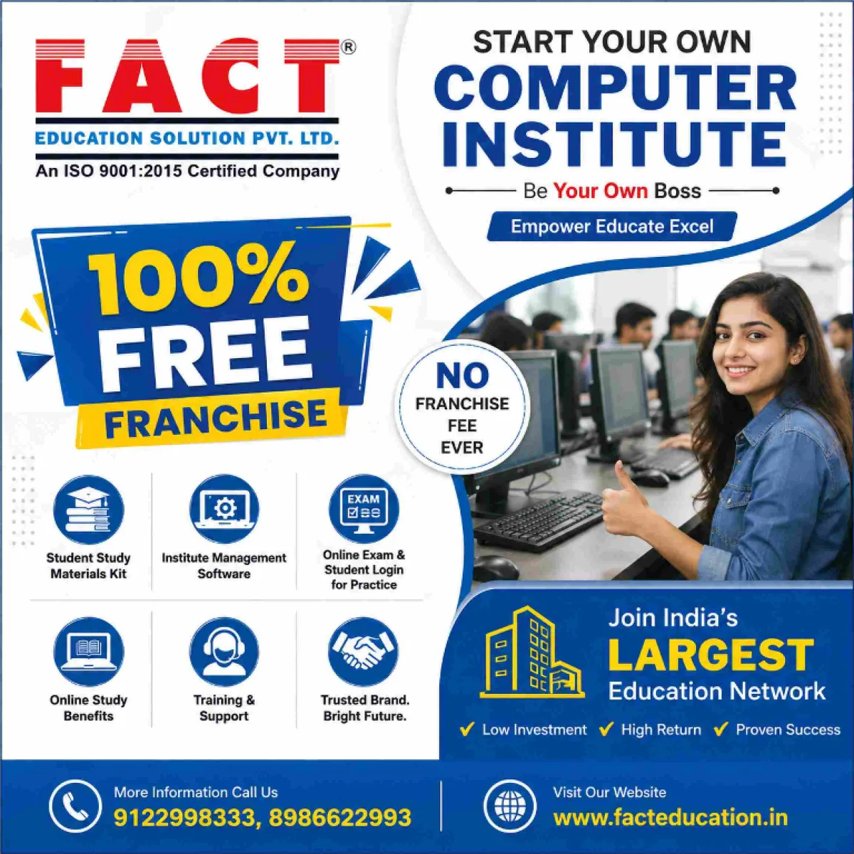 FACT Computer Education Franchise computer training institute