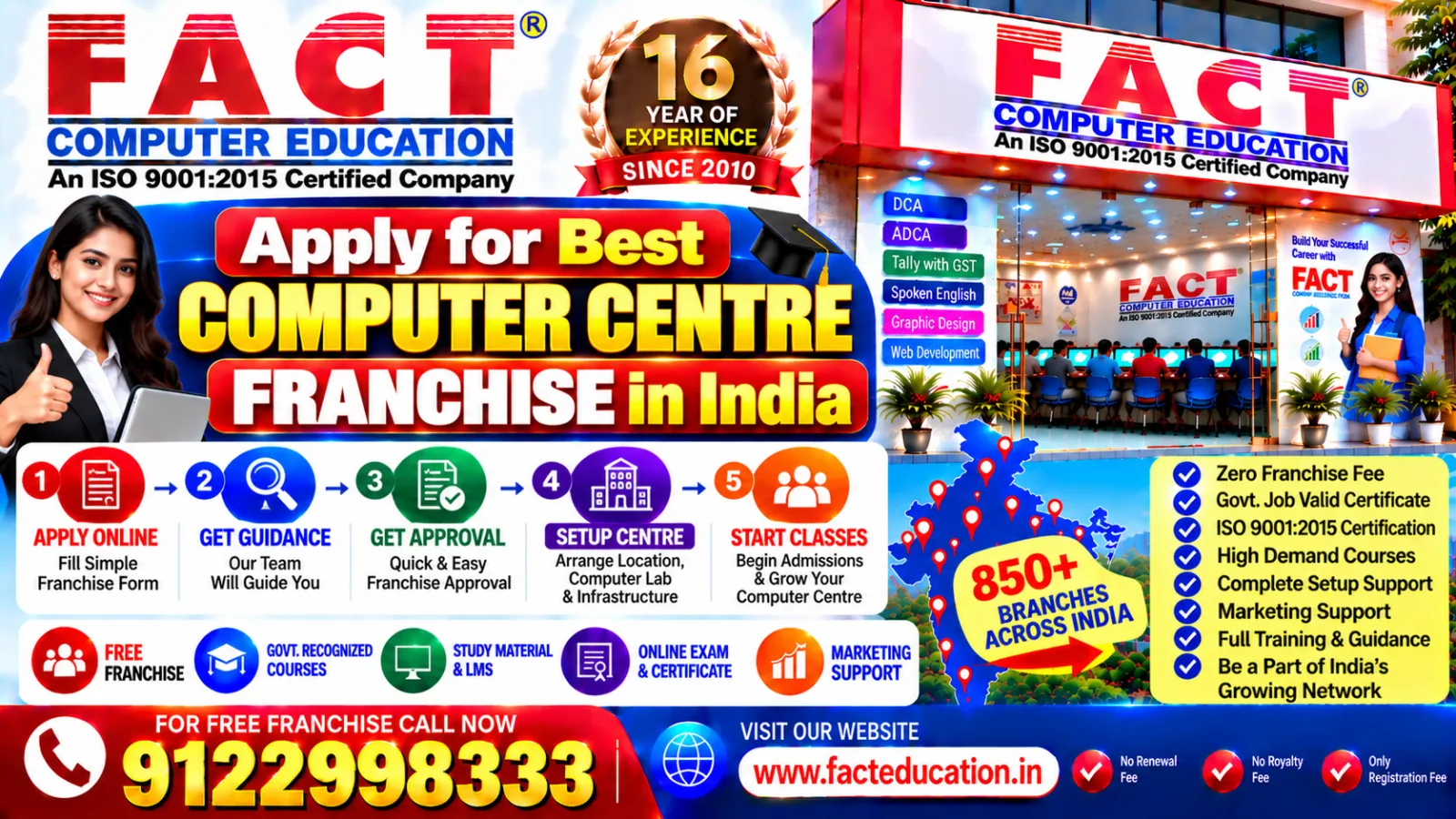 Apply for Best Computer Centre Franchise in India