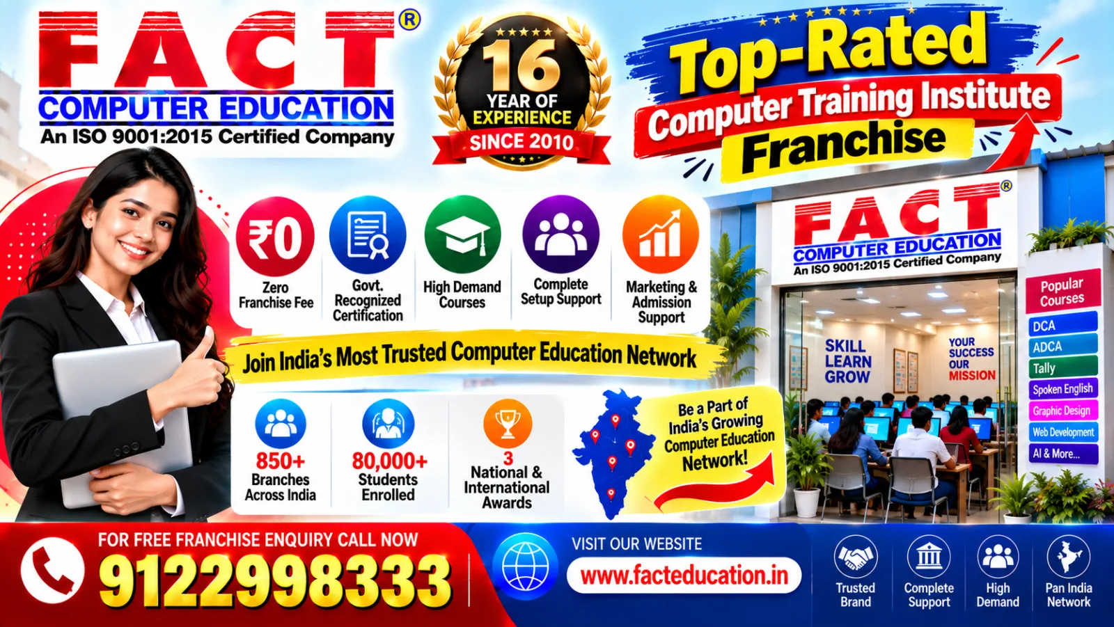 Top-Rated Computer Training Institute Franchise