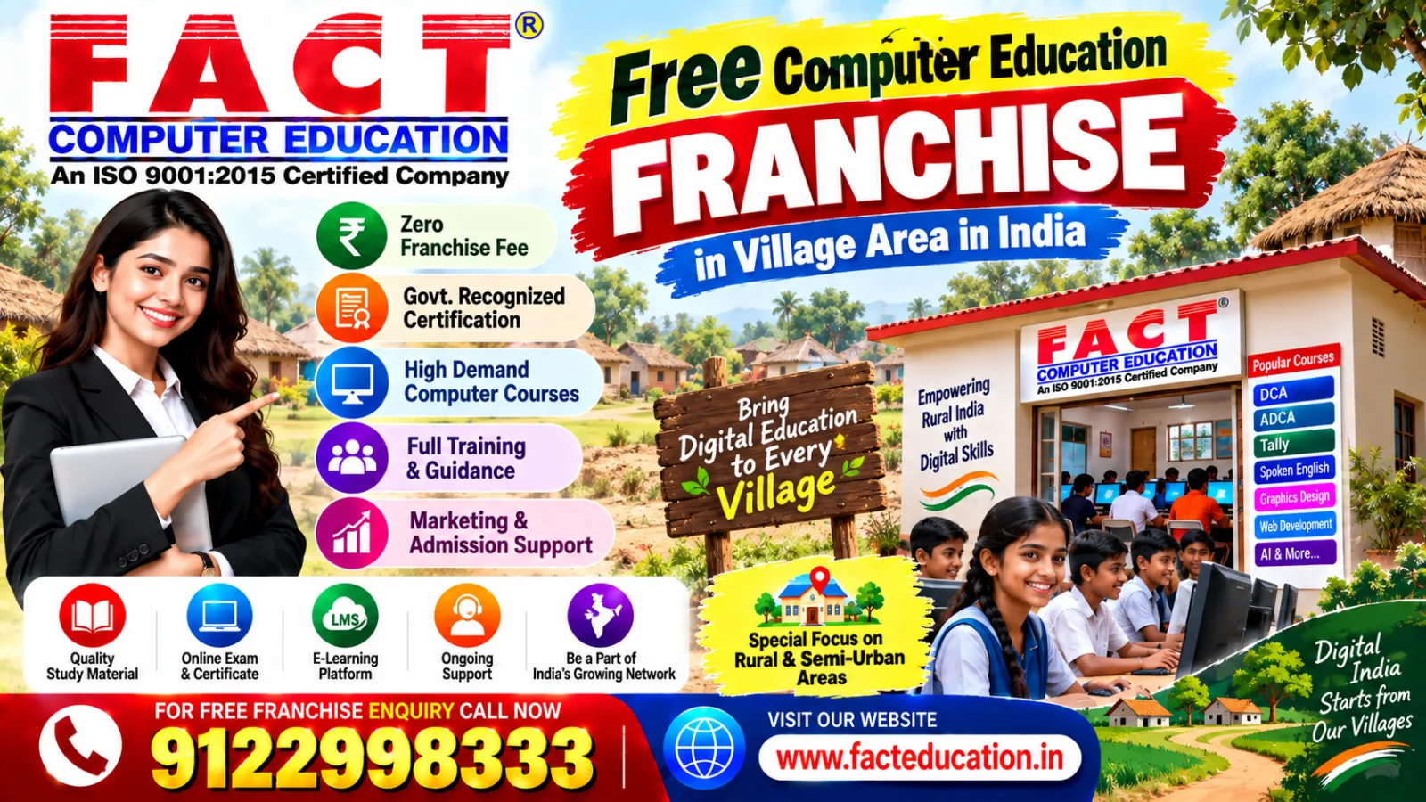 FACT Computer Education Franchise computer training institute