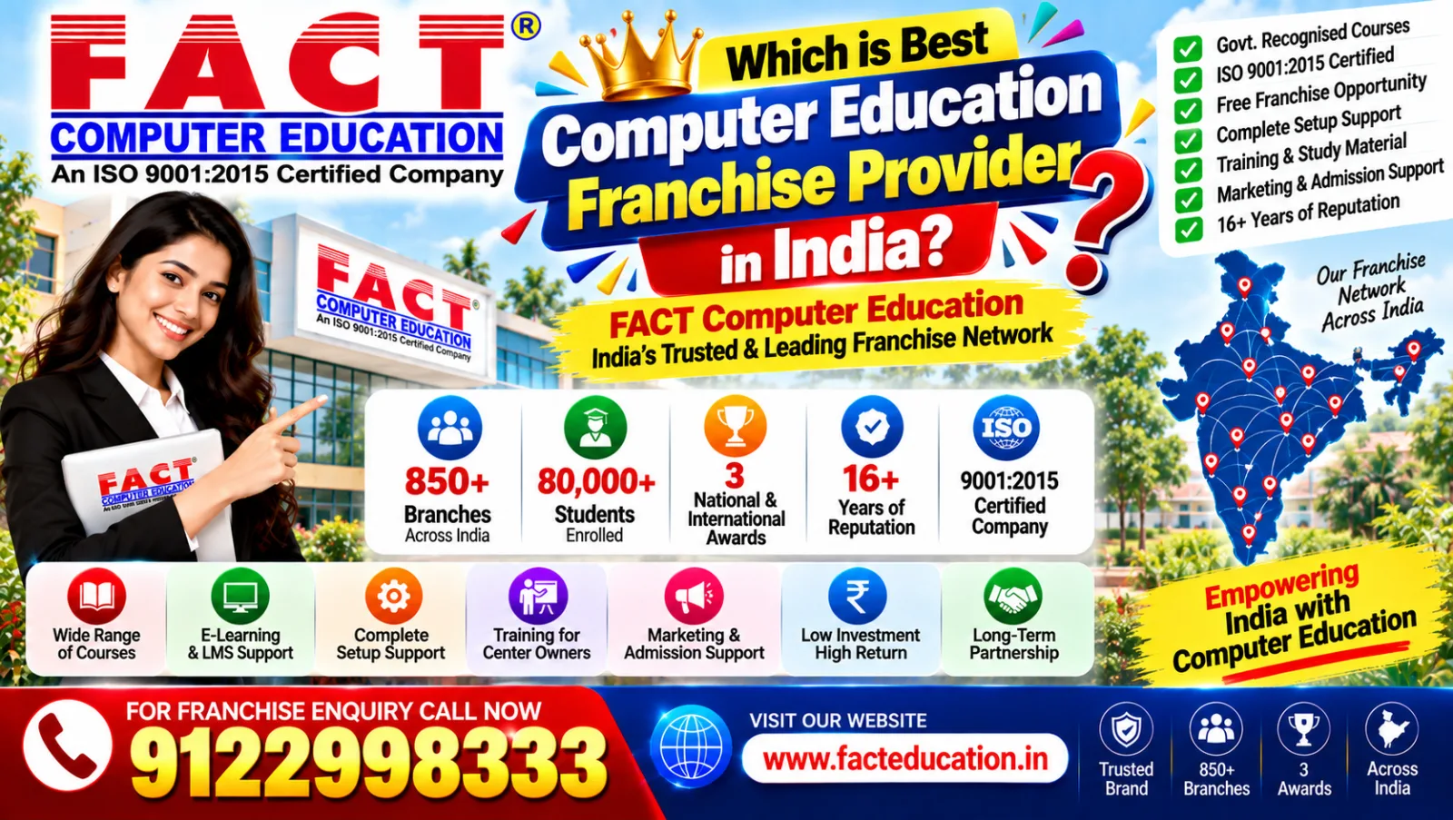 Which is best Computer Education Franchise Provider in India?