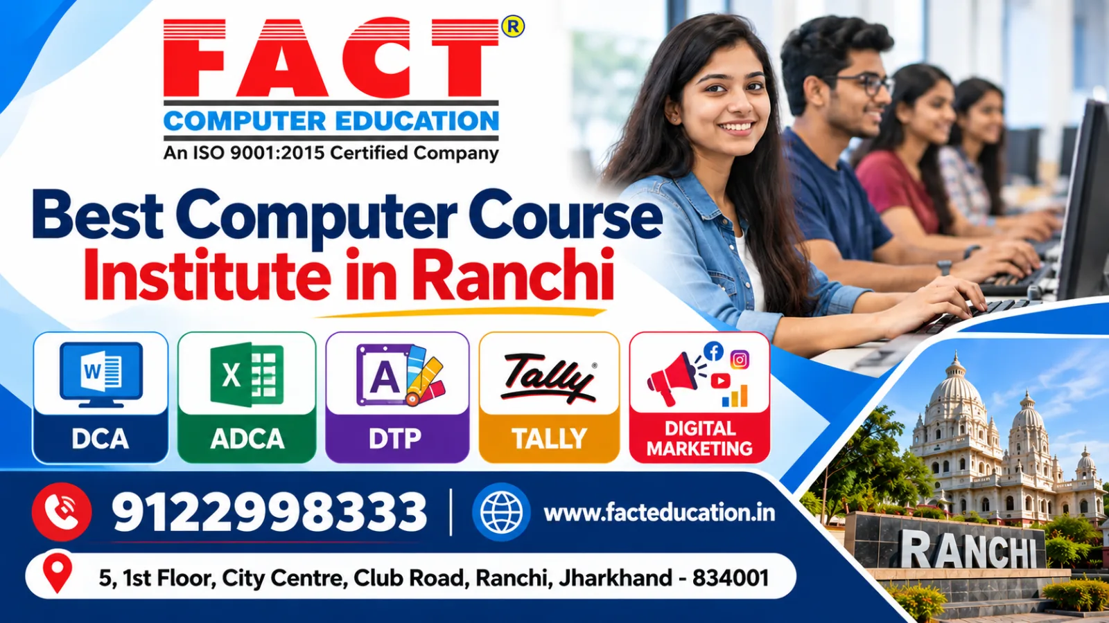 Best Computer Course Institute in Ranchi