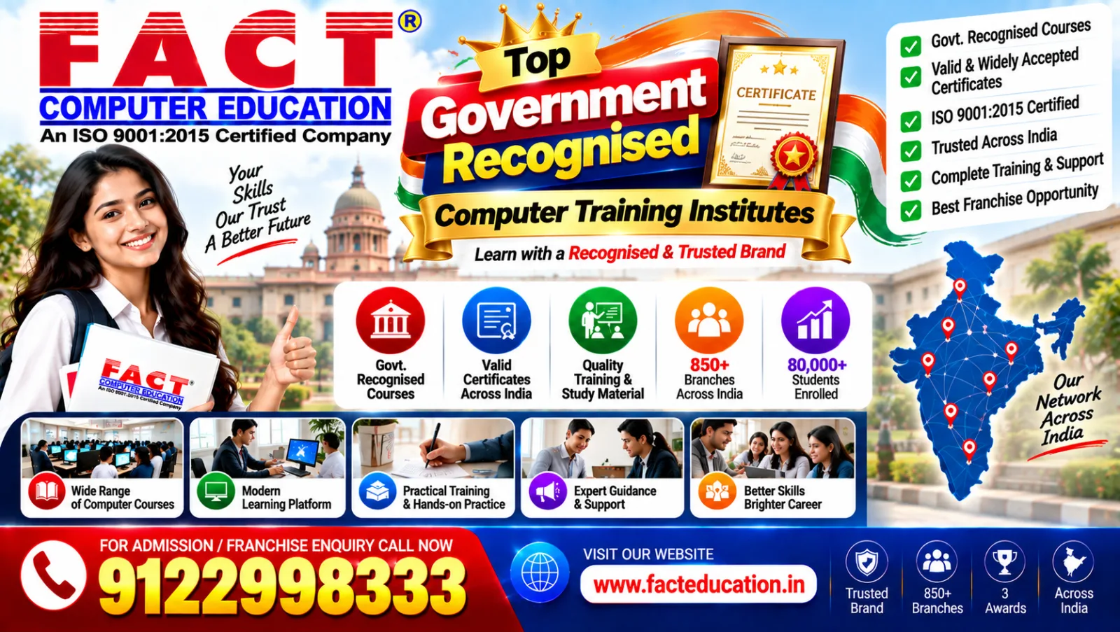 Top Government Recognised Computer Training Institutes