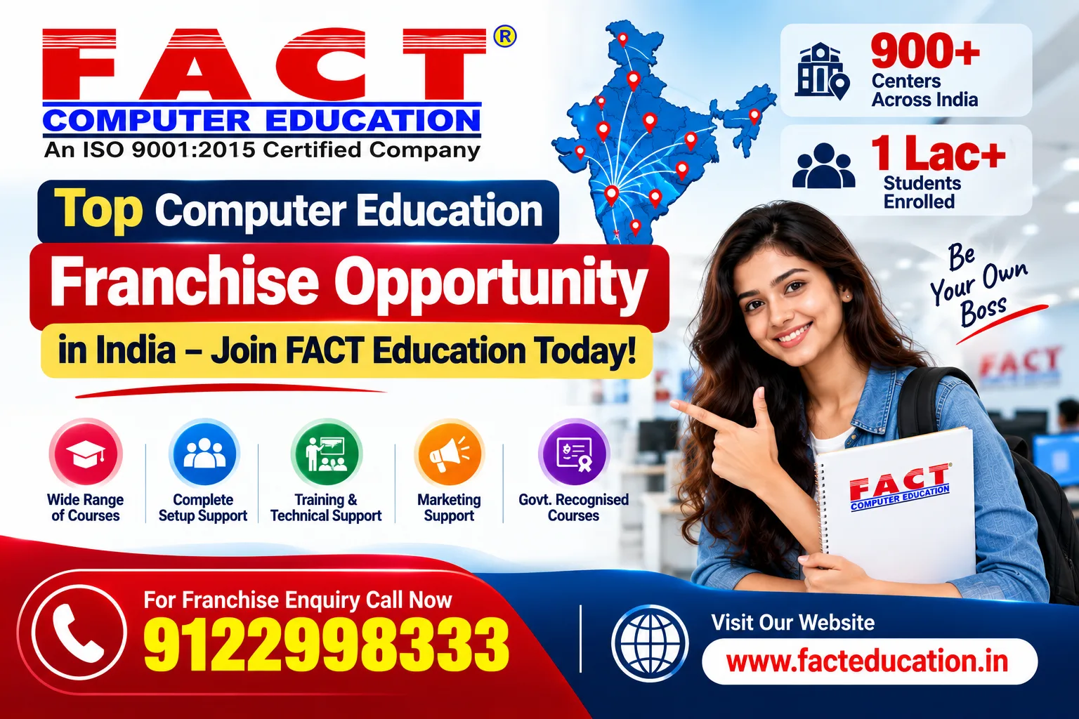 Top Computer Education Franchise Opportunity in India – Join FACT Education Today!