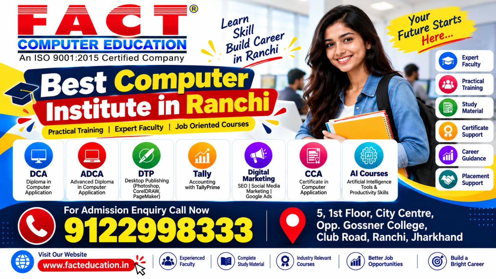 Best Computer Course Institute in Ranchi, Jharkhand