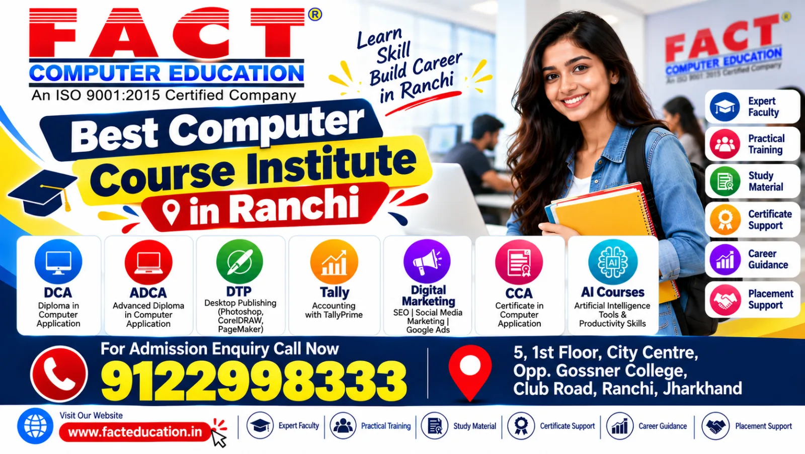 Best Computer Course Institute in Ranchi, Jharkhand