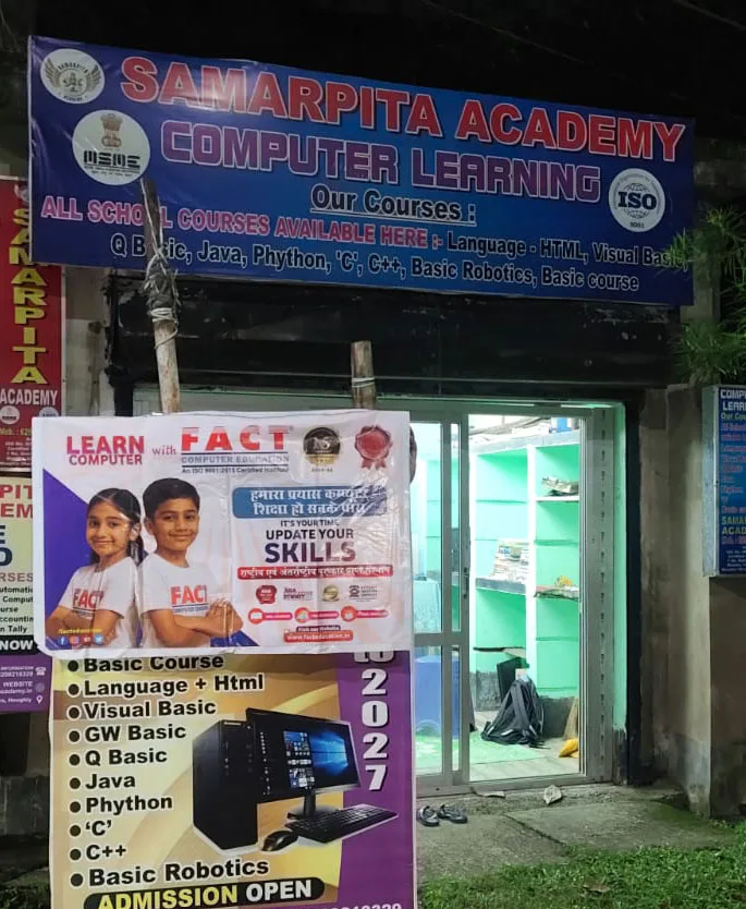 FACT Computer Education centre in Makhla, Uttarpara, Hooghly, West Bengal